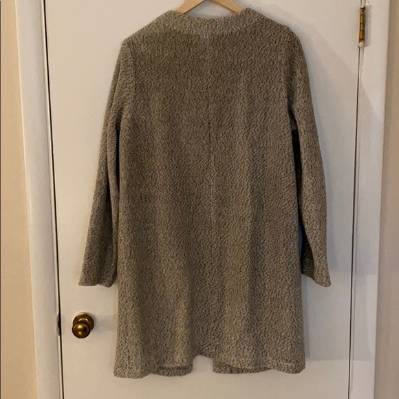 Collarless sweater jacket - Picture 2 of 2